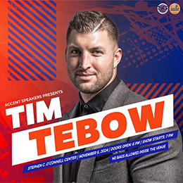 UF ACCENT Speakers Bureau Presents Tim Tebow